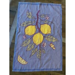 Ekelend Master Weavers Lemon Tree kitchen Tea Towel made in Sweden